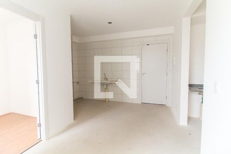 Sala/Cozinha de apartamento à venda com 2 quartos, 32m² em Cidade Nova São Miguel, São Paulo