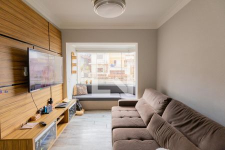 Sala de estar de apartamento à venda com 3 quartos, 69m² em Vila Santana, São Paulo