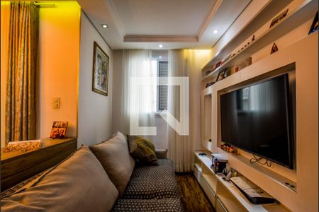 Sala de apartamento para alugar com 2 quartos, 68m² em Parque Jaçatuba, Santo André