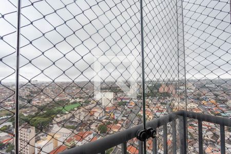 Varanda da sala de apartamento à venda com 1 quarto, 45m² em Vila Santa Luzia, São Bernardo do Campo