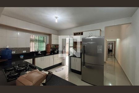 Sala de Jantar - Cozinha de casa para alugar com 2 quartos, 165m² em Parque Novo Oratório, Santo André