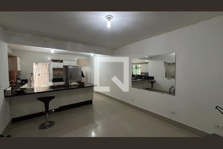Sala de Jantar - Cozinha de casa para alugar com 2 quartos, 165m² em Parque Novo Oratório, Santo André