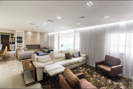 Sala de apartamento para alugar com 3 quartos, 202m² em Alphaville Empresarial, Santana de Parnaíba