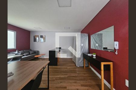 Área comum - Salão de festas de kitnet/studio à venda com 1 quarto, 29m² em Santo Amaro, São Paulo