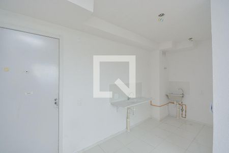 Sala/Cozinha de apartamento para alugar com 2 quartos, 35m² em Veleiros, São Paulo