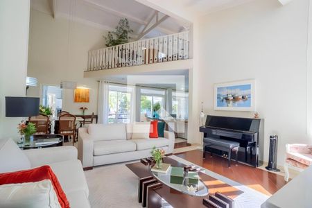 Sala de casa de condomínio à venda com 4 quartos, 600m² em Sítios de Recreio Gramado, Campinas