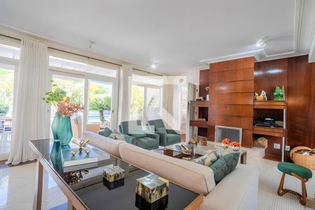 Sala de casa de condomínio à venda com 4 quartos, 600m² em Sítios de Recreio Gramado, Campinas