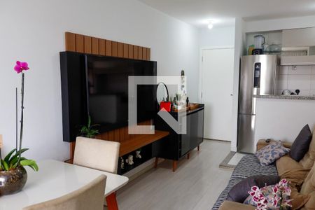 sala de apartamento para alugar com 2 quartos, 48m² em Santa Maria, Osasco
