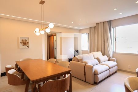 Sala de apartamento para alugar com 2 quartos, 76m² em Ipiranga, Belo Horizonte