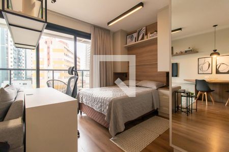 Studio de kitnet/studio para alugar com 1 quarto, 35m² em Cristo Rei, Curitiba