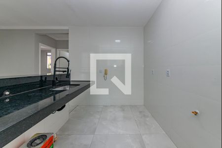 Cozinha de apartamento à venda com 2 quartos, 48m² em Estrela do Oriente, Belo Horizonte