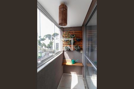 Varanda da sala de apartamento para alugar com 2 quartos, 50m² em Santa Branca, Belo Horizonte