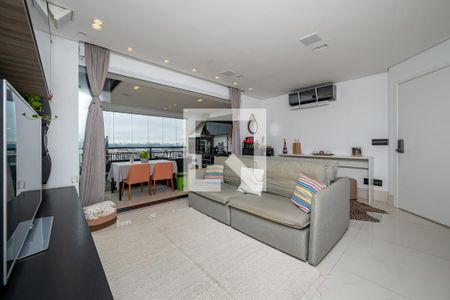 Sala de apartamento para alugar com 2 quartos, 83m² em Vila Alexandria, São Paulo