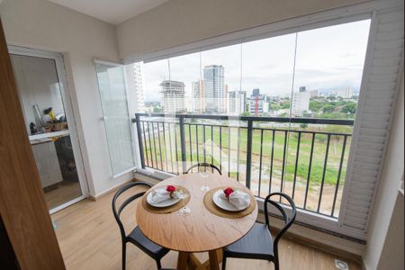 Varanda da Sala de apartamento para alugar com 2 quartos, 72m² em Esplanada Independência, Taubaté