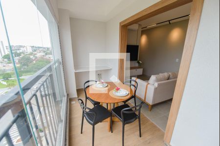 Varanda da Sala de apartamento para alugar com 2 quartos, 72m² em Esplanada Independência, Taubaté