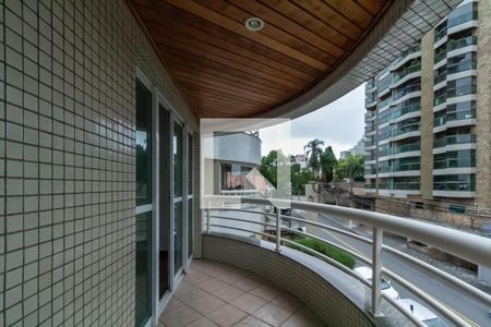 Varanda de apartamento à venda com 1 quarto, 60m² em Vila Sao Joao, São Bernardo do Campo