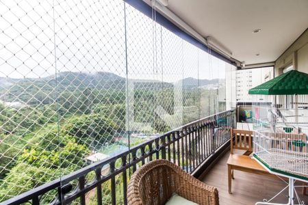 Varanda de apartamento para alugar com 3 quartos, 140m² em Tamboré, Santana de Parnaíba