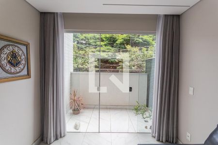 Varanda da Sala de apartamento à venda com 3 quartos, 130m² em Graça, Belo Horizonte