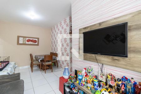 Sala de apartamento à venda com 2 quartos, 56m² em Jardim Nova Taboao, Guarulhos