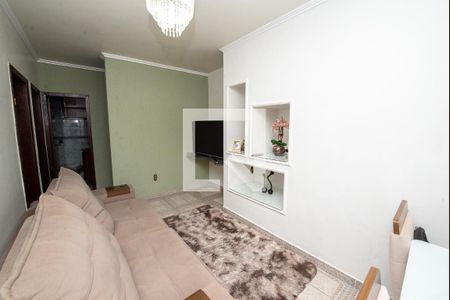 Sala de apartamento à venda com 2 quartos, 57m² em Bairro da Glória, Contagem