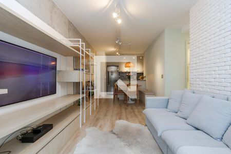 Sala de apartamento para alugar com 3 quartos, 74m² em Chácara Santo Antônio, São Paulo