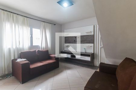 Sala de casa de condomínio para alugar com 2 quartos, 70m² em Jardim Debora, Poá