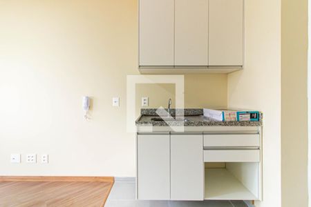 Sala/Cozinha de apartamento para alugar com 1 quarto, 32m² em Pompeia, São Paulo