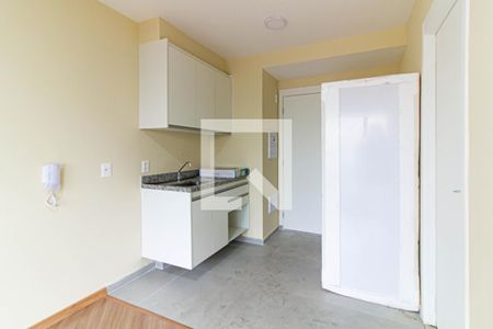 Sala/Cozinha de apartamento para alugar com 1 quarto, 32m² em Pompeia, São Paulo