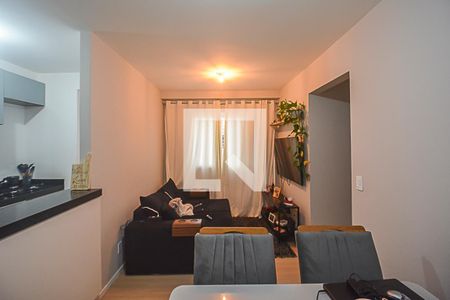 Sala de apartamento para alugar com 2 quartos, 52m² em Cooperativa, São Bernardo do Campo