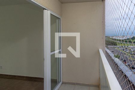 Varanda Sala de Estar/Jantar de apartamento para alugar com 2 quartos, 57m² em Jardim Sao Sebastiao, Hortolândia