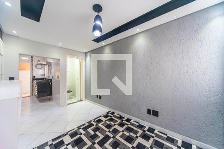 Sala de casa de condomínio para alugar com 2 quartos, 90m² em Vila Floresta, Santo André