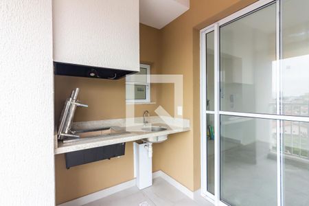 Varanda gourmet de apartamento para alugar com 2 quartos, 50m² em Vila Osasco, Osasco