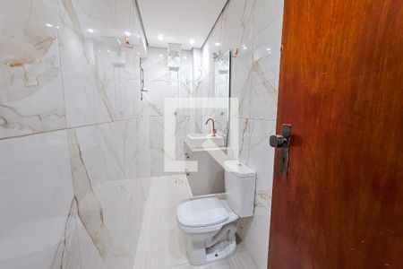 Banheiro de casa à venda com 3 quartos, 125m² em Vila Alto de Santo Andre, Santo André