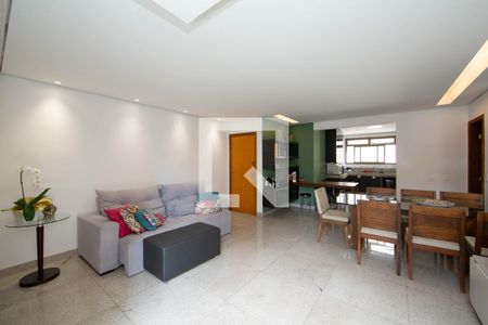 SALA de apartamento para alugar com 3 quartos, 115m² em Buritis, Belo Horizonte