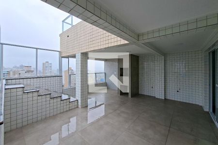 Sacada da Sala de apartamento para alugar com 5 quartos, 200m² em Aviação, Praia Grande