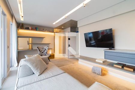 Sala de apartamento para alugar com 2 quartos, 96m² em Vila Anastácio, São Paulo