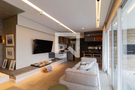 Sala de apartamento para alugar com 2 quartos, 96m² em Vila Anastácio, São Paulo