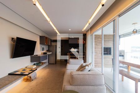 Sala de apartamento para alugar com 2 quartos, 96m² em Vila Anastácio, São Paulo