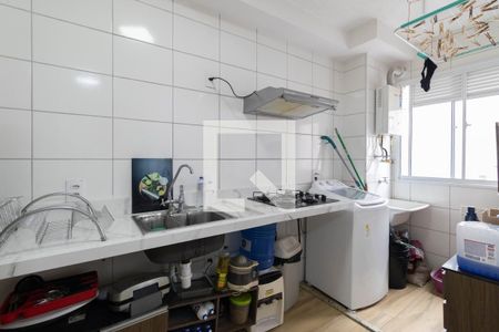 Cozinha e Área de Serviço de apartamento para alugar com 2 quartos, 42m² em Jardim Nossa Senhora do Carmo, São Paulo