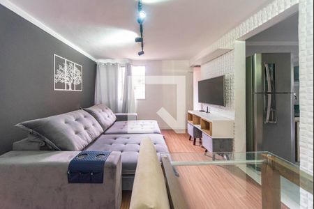 Sala de apartamento para alugar com 2 quartos, 55m² em Jardim Alvorada, Santo André