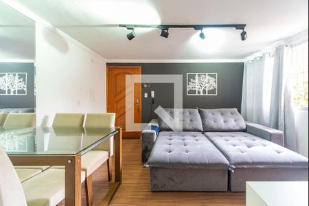Sala de apartamento para alugar com 2 quartos, 55m² em Jardim Alvorada, Santo André