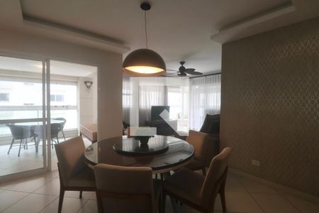 Sala de apartamento para alugar com 4 quartos, 148m² em Jardim Asturias, Guarujá