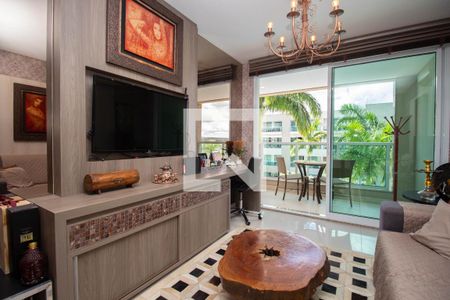 Sala de apartamento para alugar com 1 quarto, 52m² em Trecho 2, Brasília