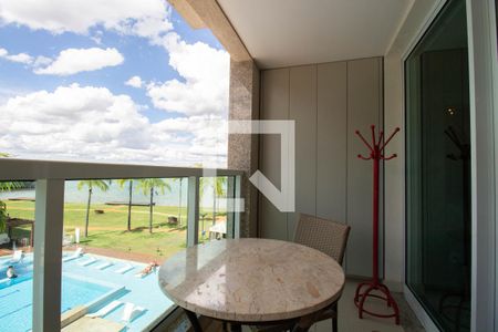 Sacada de apartamento para alugar com 1 quarto, 52m² em Trecho 2, Brasília