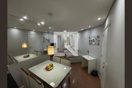 Sala de apartamento à venda com 2 quartos, 52m² em Jardim Monte Alegre, Taboão da Serra