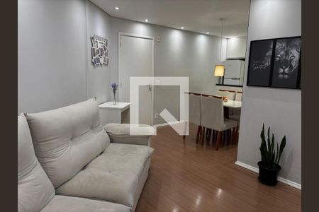 Sala de apartamento à venda com 2 quartos, 52m² em Jardim Monte Alegre, Taboão da Serra