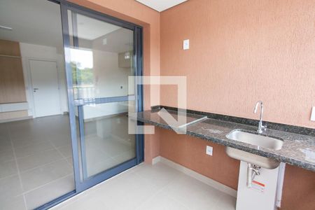 Varanda de apartamento para alugar com 2 quartos, 68m² em Granja Marileusa, Uberlândia