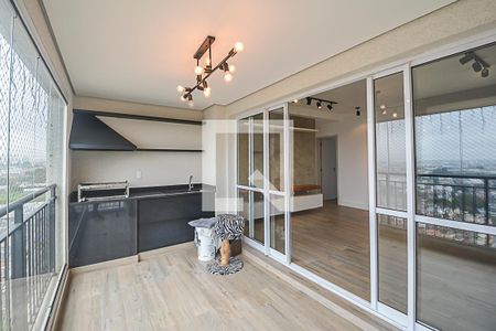 Varanda gourmet de apartamento para alugar com 2 quartos, 80m² em Independência, São Bernardo do Campo