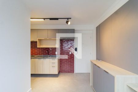 Sala de apartamento para alugar com 1 quarto, 25m² em Barra Funda, São Paulo