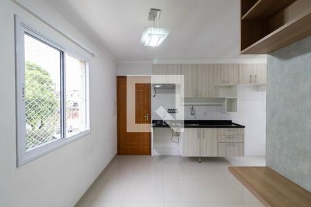 Sala e Cozinha de apartamento para alugar com 1 quarto, 37m² em Penha de França, São Paulo